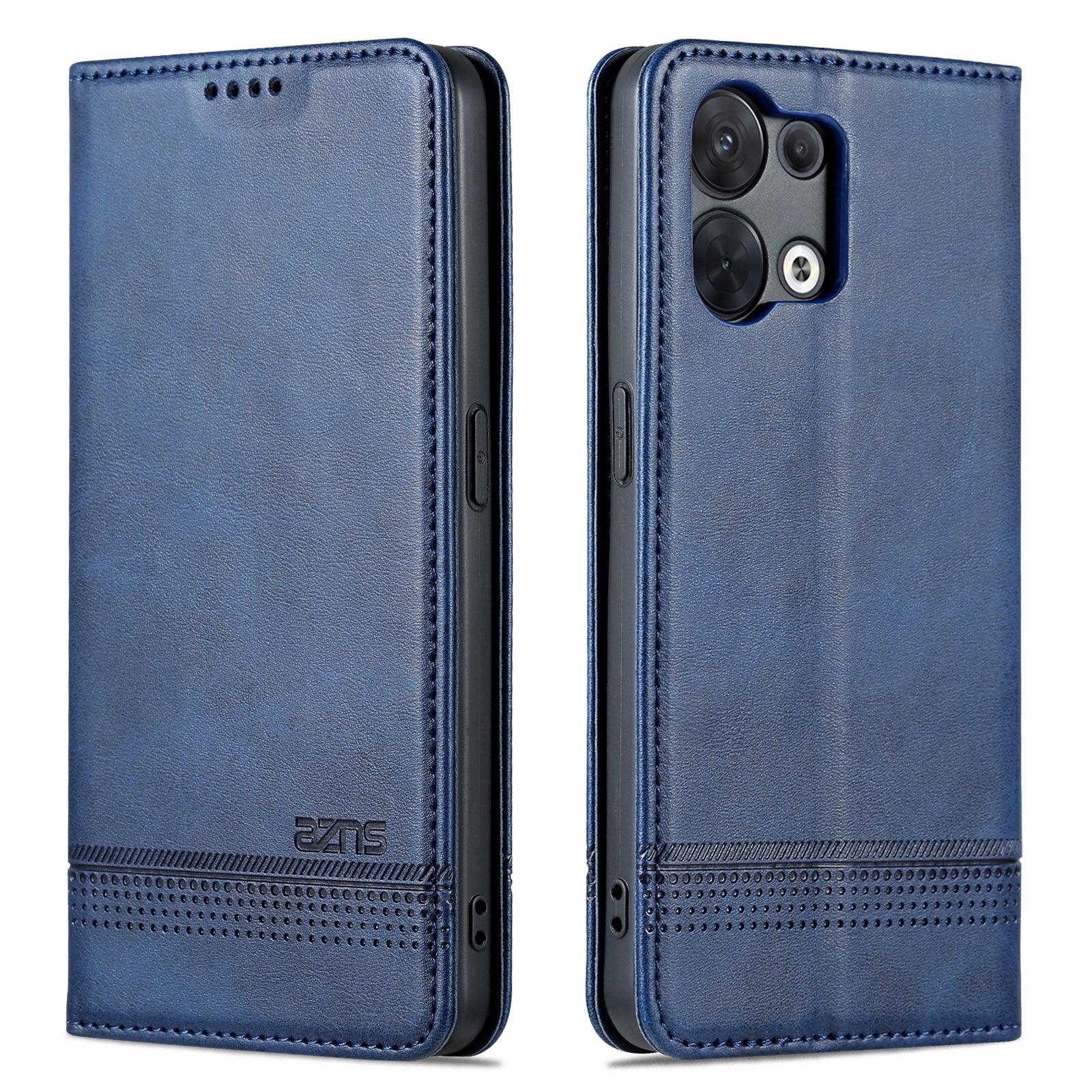 AZNS For Oppo Reno9 5G Reno9 Pro 5G Cowhide Texture Phone Case Shockproof Stand Wallet PU Leather Magnetic Auto-absorbed Folio Flip Phone Cover AZNS For Oppo Reno9 5G Reno9 Pro 5G Cowhide Texture Phone Case Shockproof Stand Wallet PU Leather Magnetic Auto-absorbed Folio Flip Phone Cover